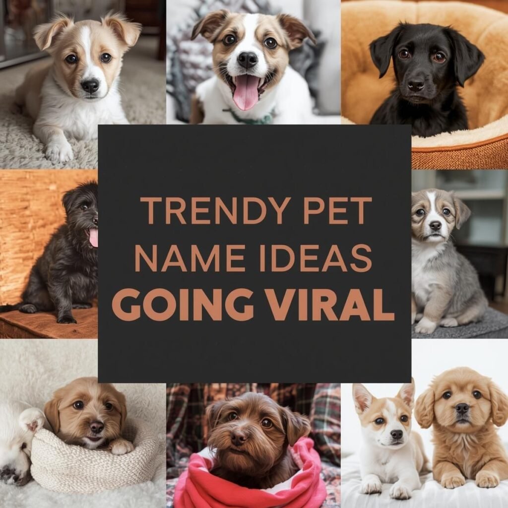 Trendy Pet Name Ideas Going Viral This Year