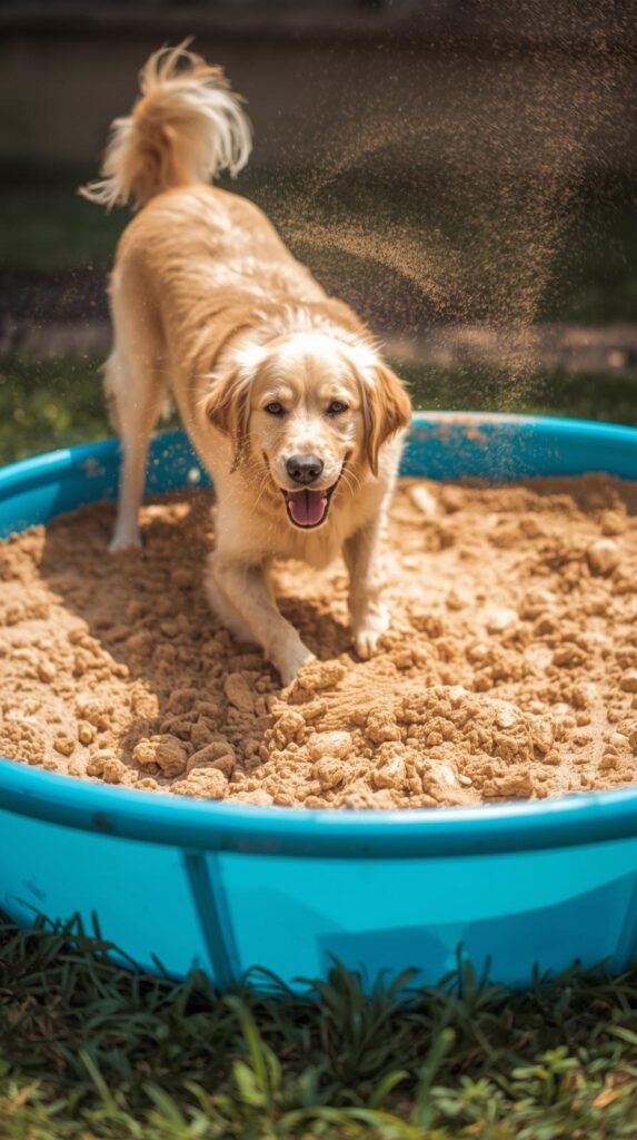 Kiddie Pool Dig Pit (Budget-Friendly Genius)