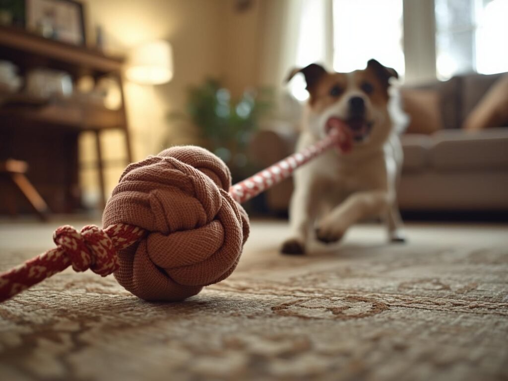 Knotted Towel Tug Toy