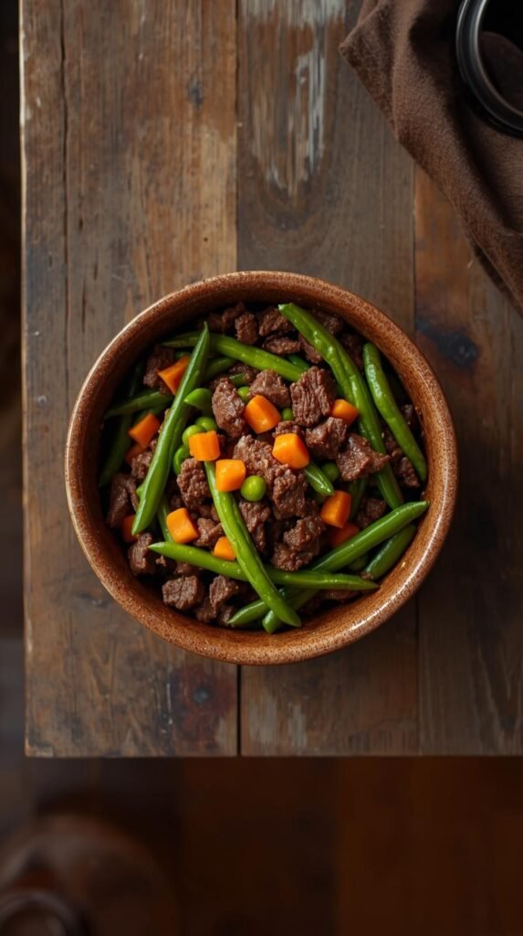 Leftover Beef & Veggie Chop