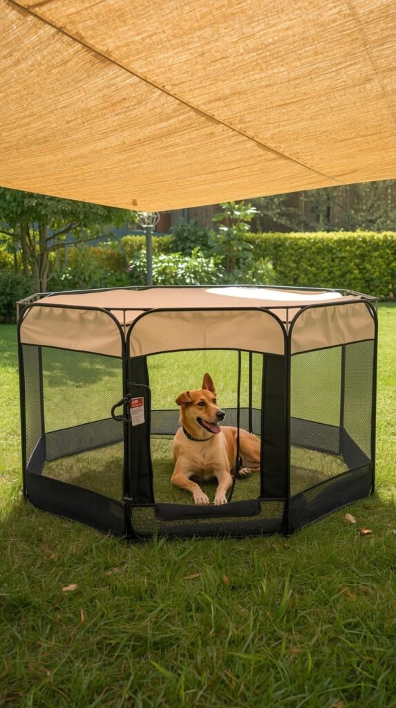 Portable Metal Playpen Kennel