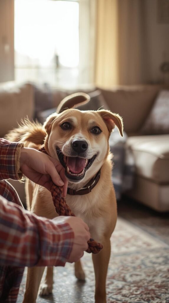 Play Interactive Games (Not Just Tossing Toys)