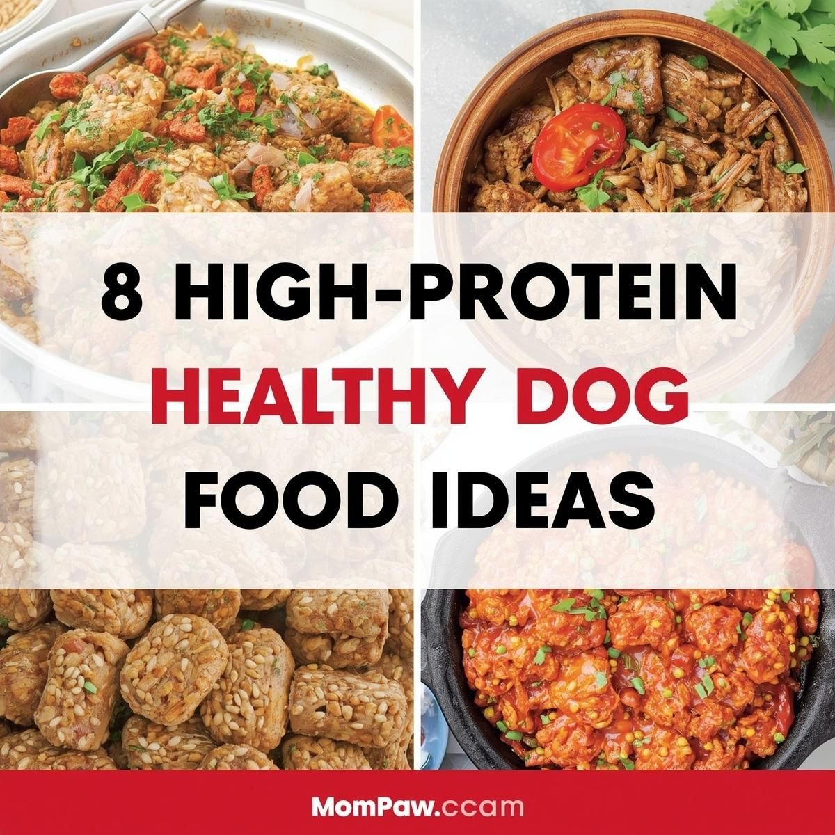High-Protein Healthy Dog Food Ideas That Support Strength & Energy