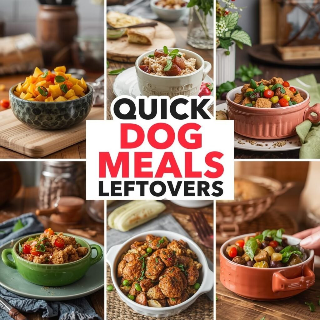 Quick Dog Meal Ideas with Leftovers: Easy, Safe, and Stress-Free Meals You Can Make Today