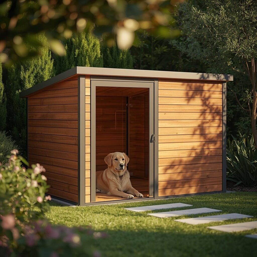 Stylish Outdoor Dog Kennel Ideas for Backyards