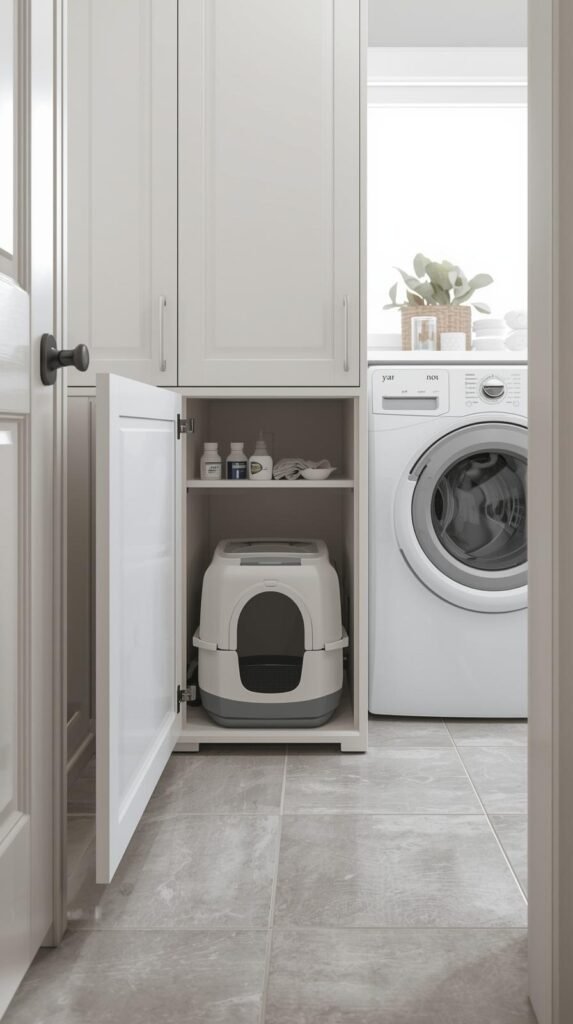 Laundry Rooms as Litter Box Zones