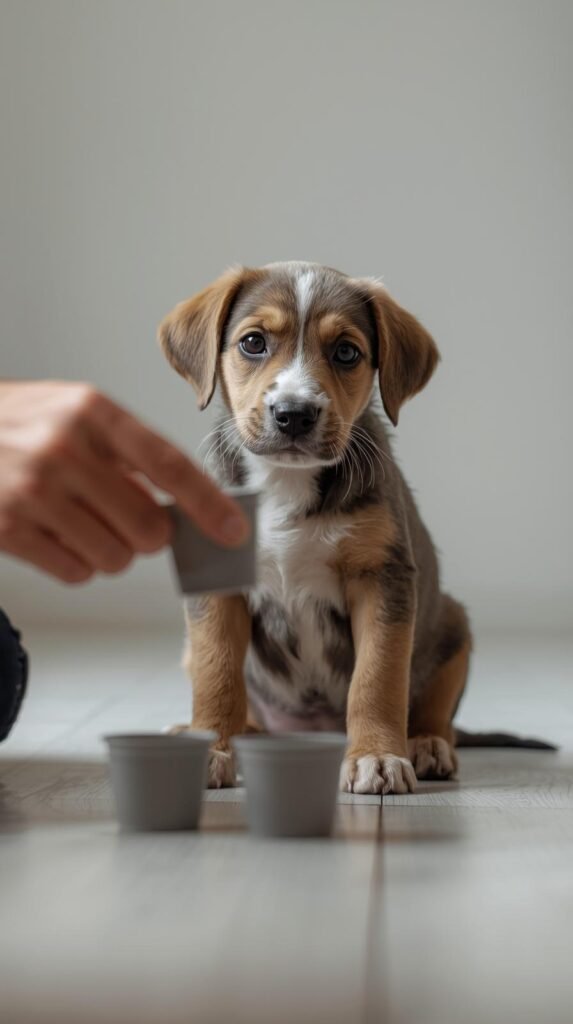 The Puppy Shell Game