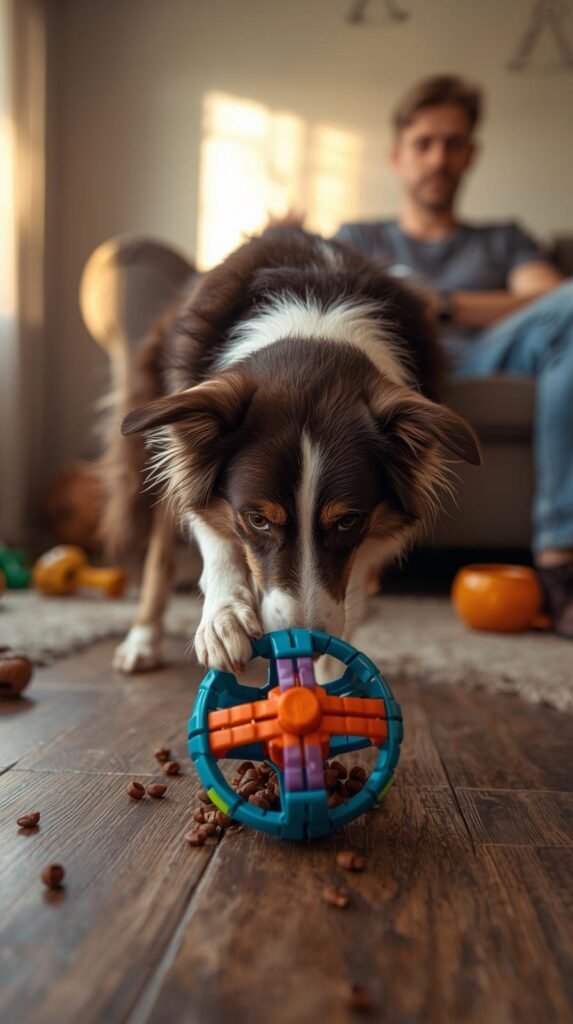 Skipping dogs Mental Stimulation