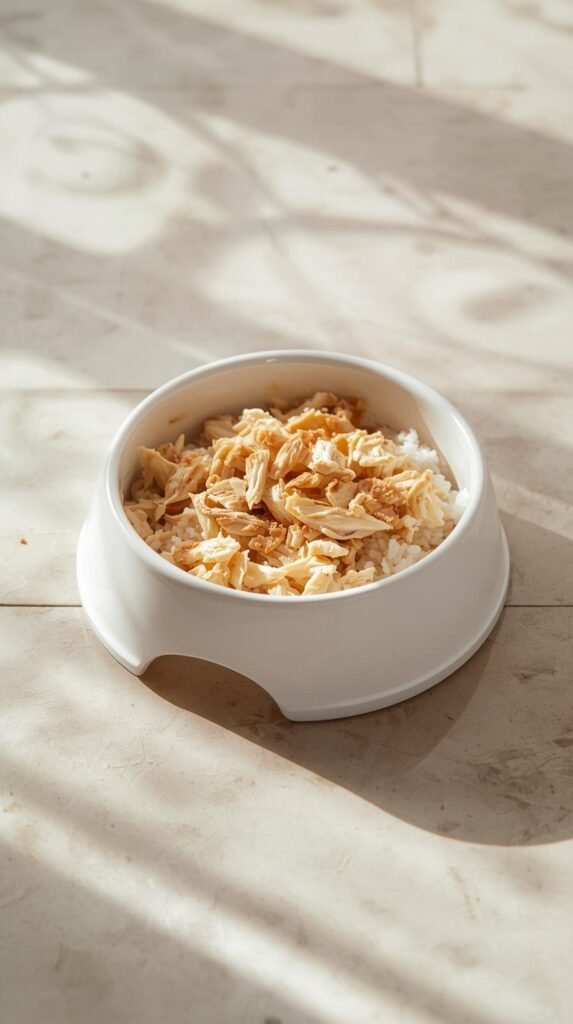 Shredded Chicken & Rice Quick Bowl