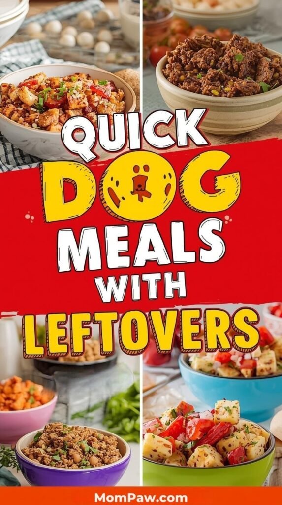 Quick Dog Meal Ideas with Leftovers: Easy, Safe, and Stress-Free Meals You Can Make Today