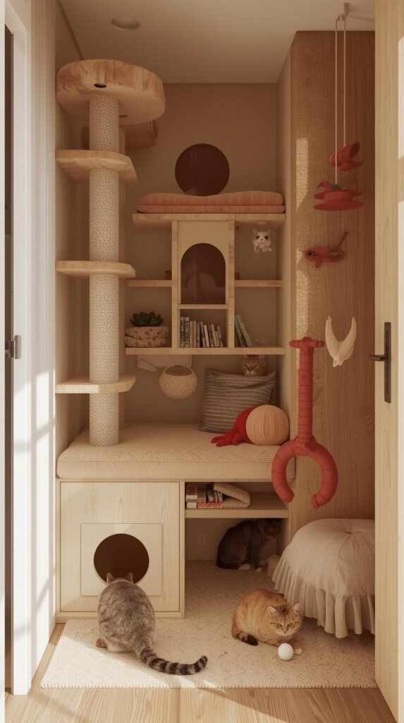 Cat Room Ideas That Look Good in Small Homes