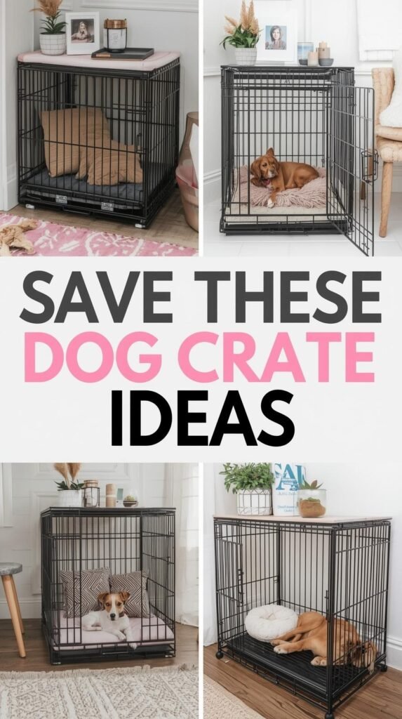 Stylish Dog Crate Ideas for Living Rooms That Actually Look Good