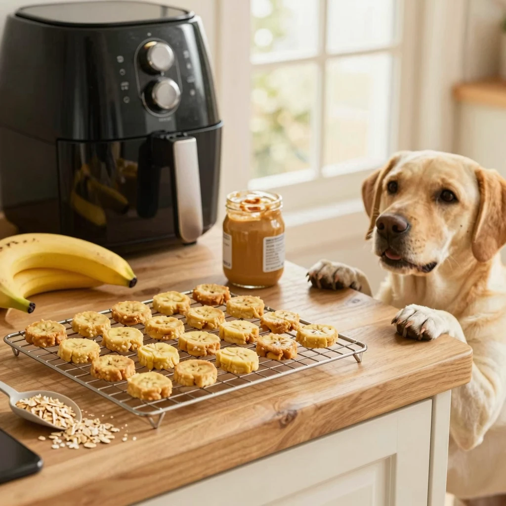 Air Fryer Banana Dog Treats (8)