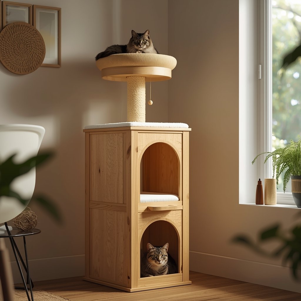 8 DIY Cat House Indoor Plans